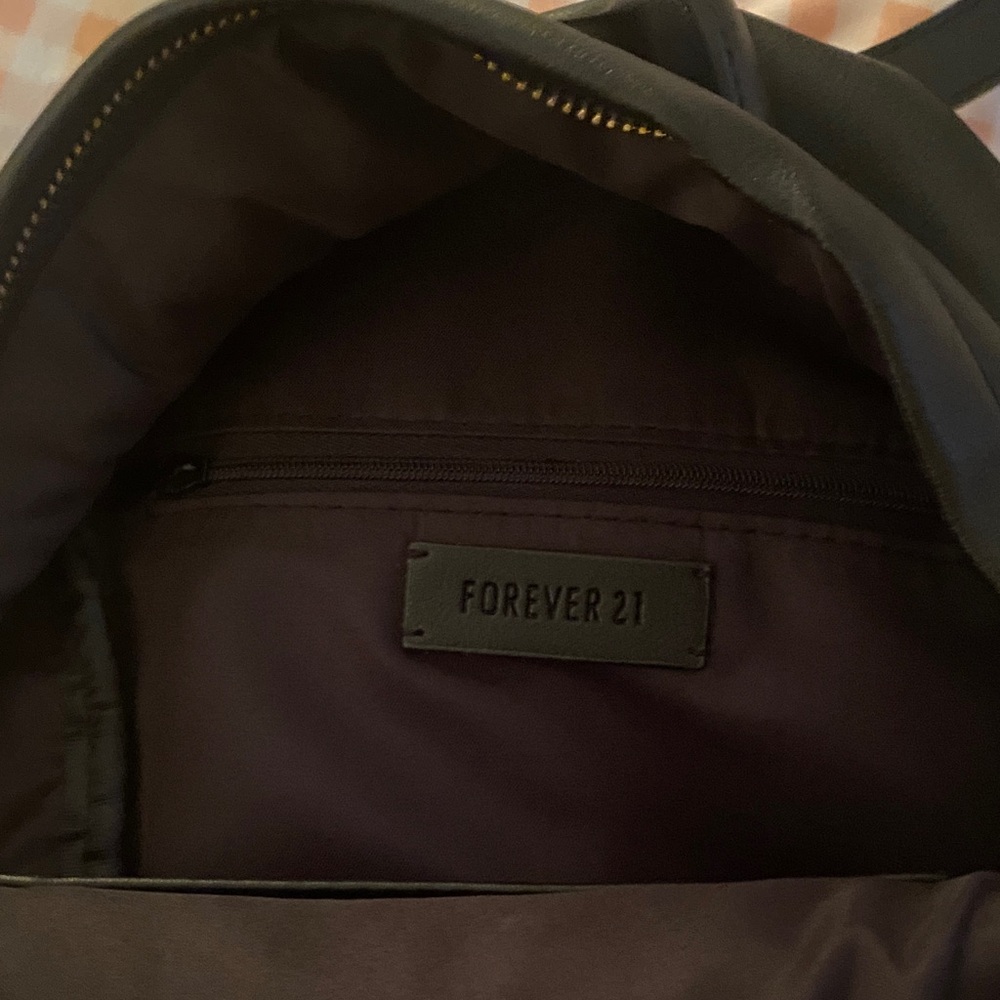 Faux Leather Mini Backpack - Picture 2 of 3